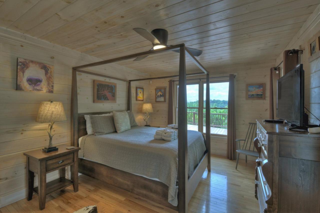 Vila Champagne Chalet - Cuddleup Morganton Exteriér fotografie
